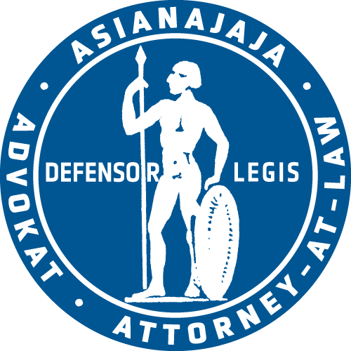 Asianajaja-yhteisömerkki